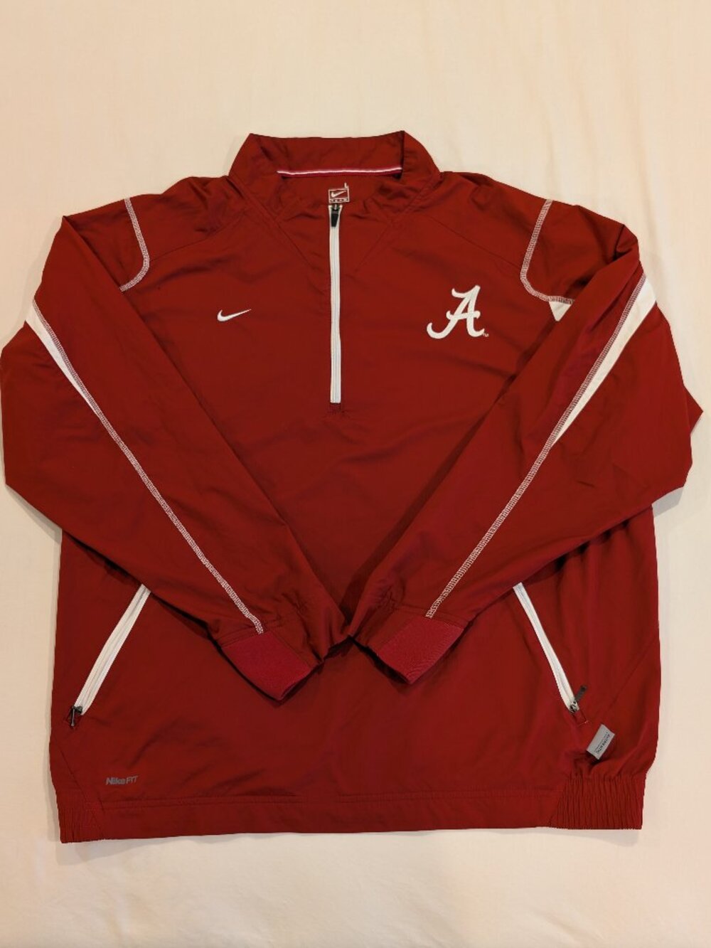 Aabama NIKE Storm Fit 3/4 pullover XL